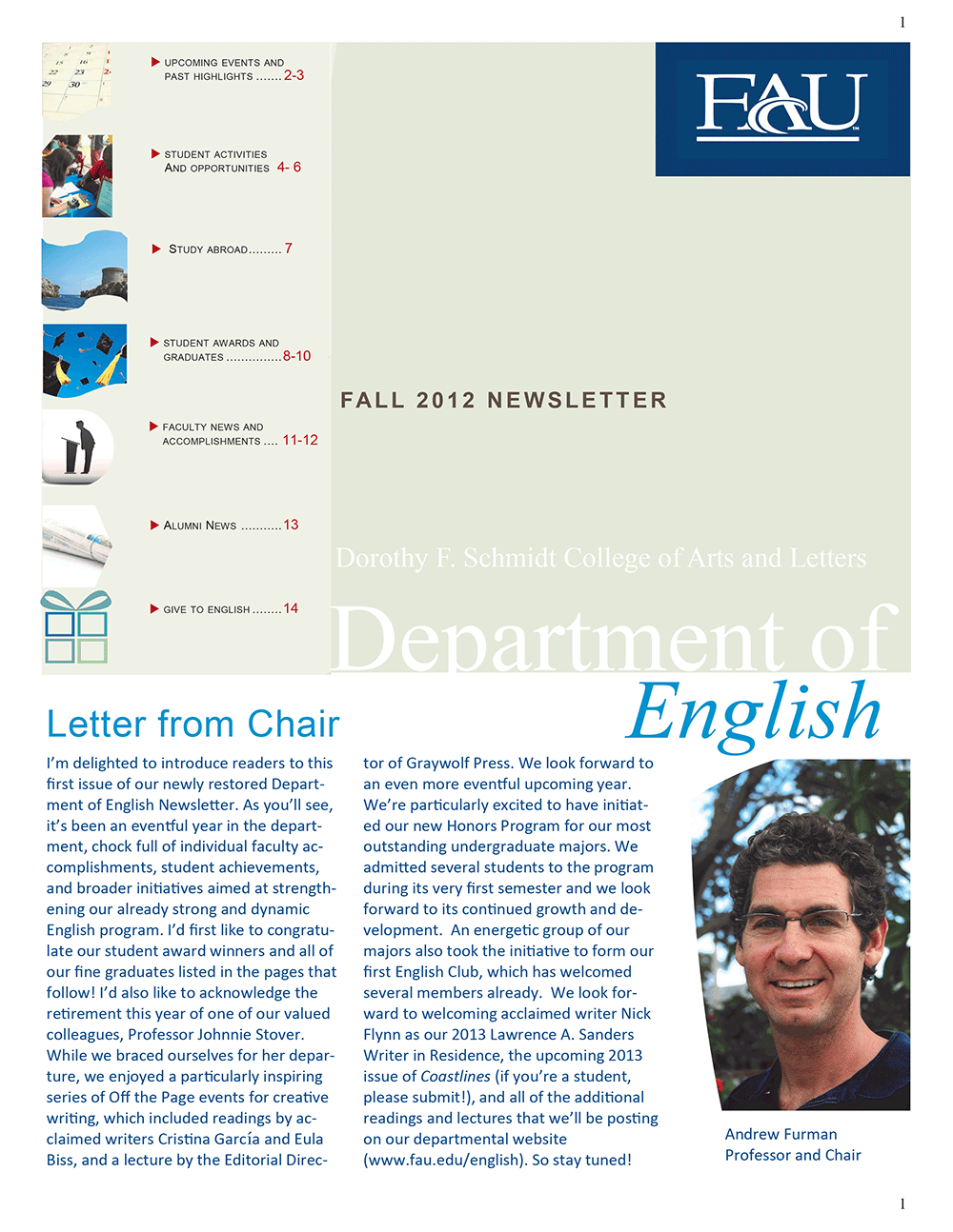 2012 English Newsletter