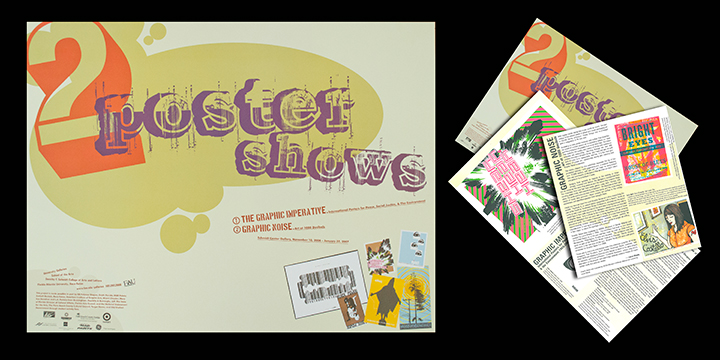 Graphic Noise and Graphic Imperative Poster Brochure