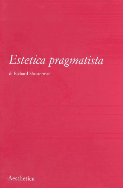 Estetica pragmatista Italian front cover