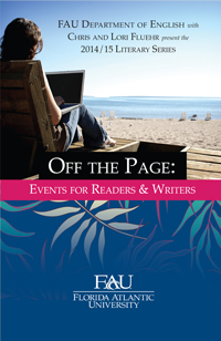 National Day on Writing Events Kick Off FAU's Yearlong Literary Series