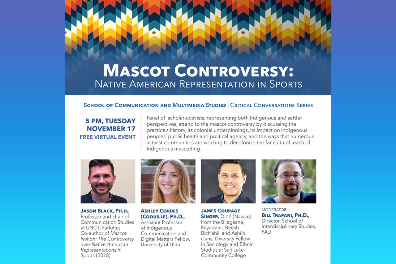 Mascot Controversy: Native American Representation in Sports flyer