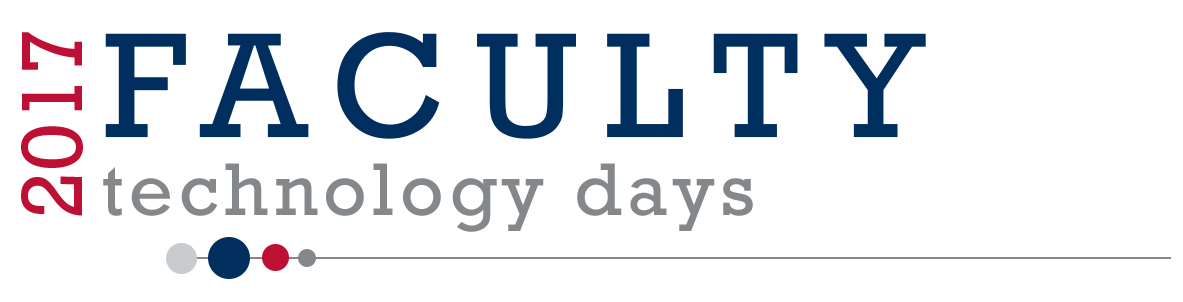Faculty Technology Days banner