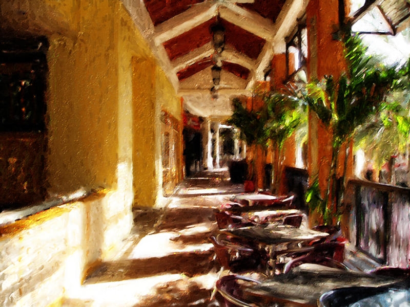 painting of breezeway