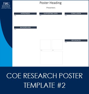 COE Research Poster Template #2