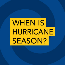 When is hurricane season?