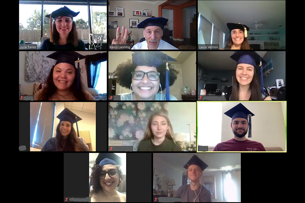 virtual graduation celebration