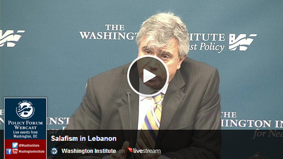 Dr. Rabil discusses Salafism in Lebanon - Washington Institute