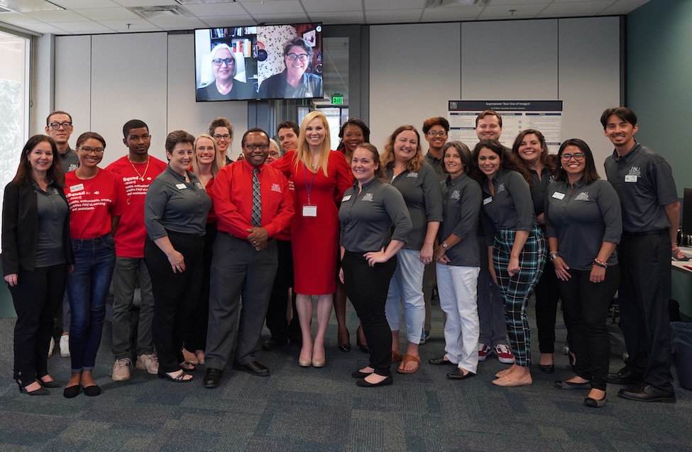 FAU’s Center for Online and Continuing Education team in 2019.