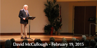 David McCullough - February 19, 2015