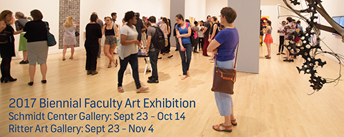 It’s Time for the Biennial Faculty Art Exhibition!