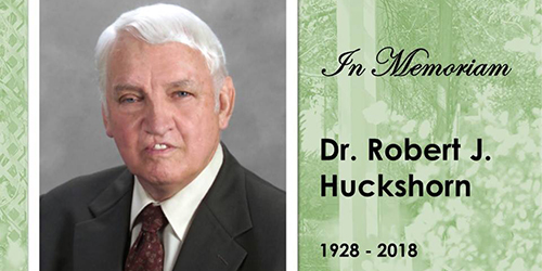 Memorial Service and Reception for Dr. Robert Huckshorn 