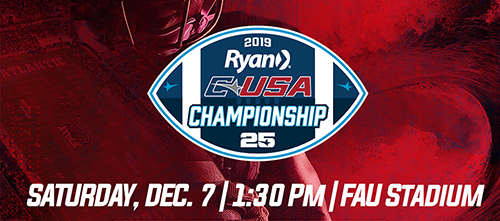 Join Me Saturday for the Conference USA Championship Game