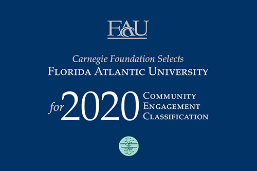 FAU Receives Community Engagement Classification
