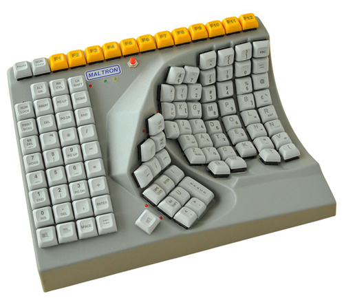 One hand keyboard