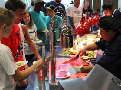 dining services available to FAU camps