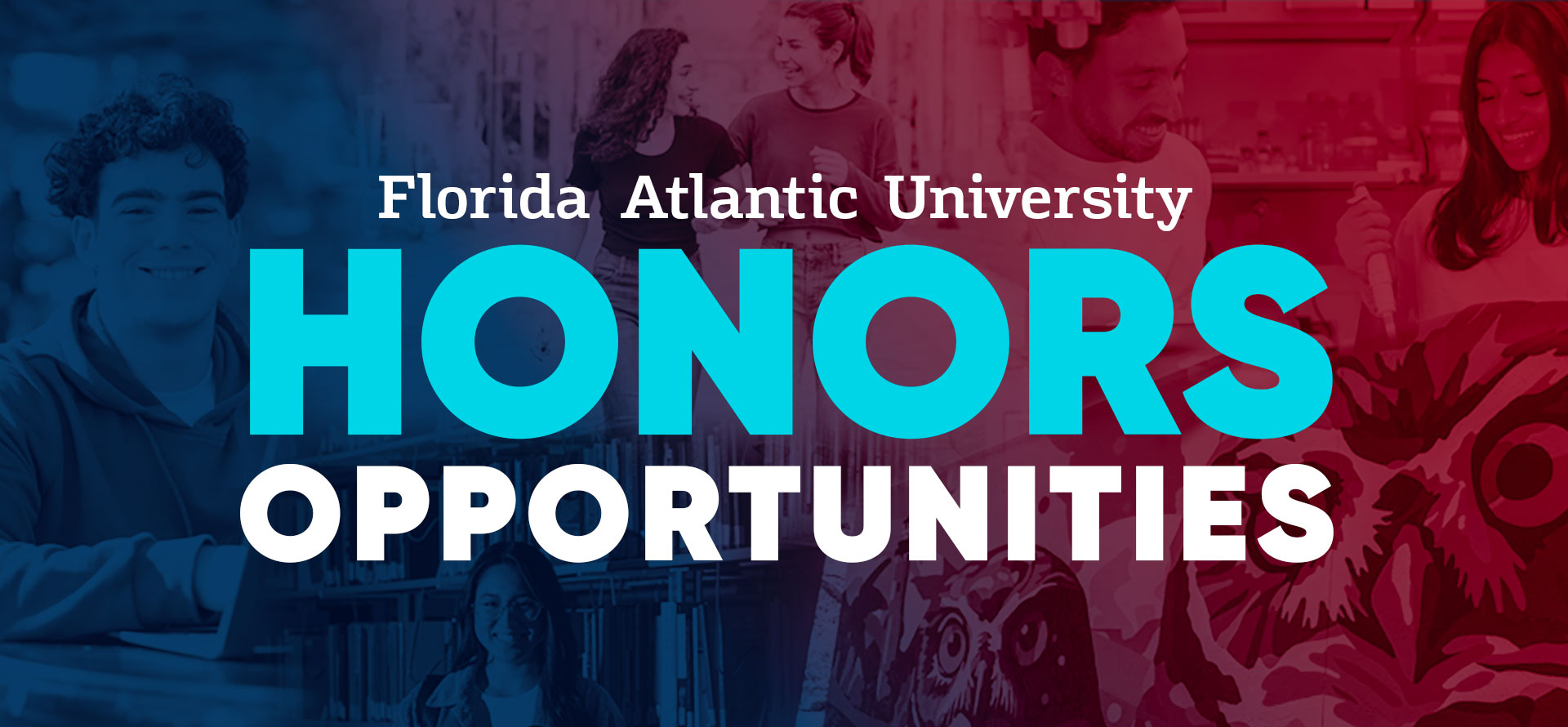 Honors opportunity banners