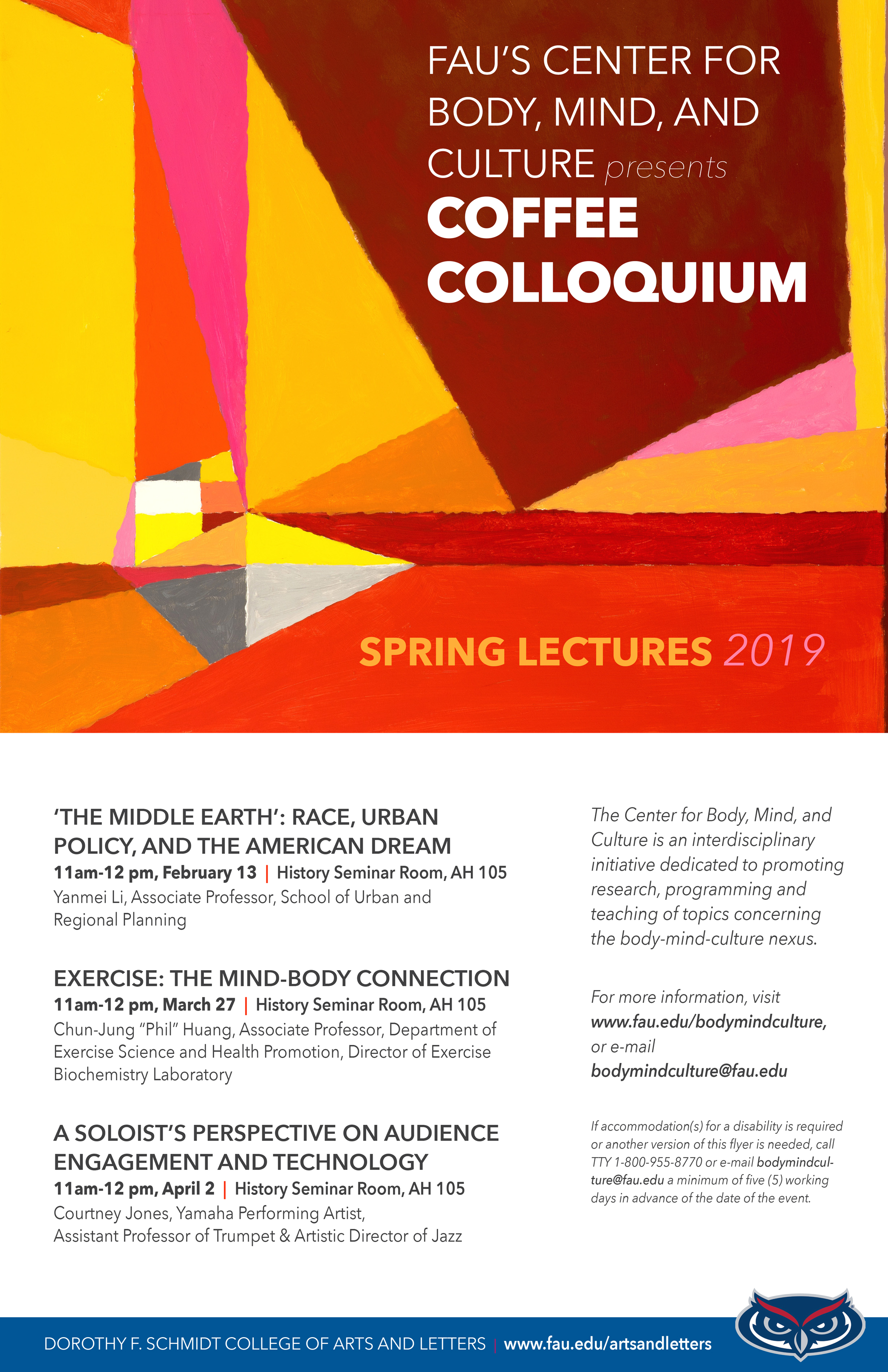 Coffee Colloquium Spring 2019