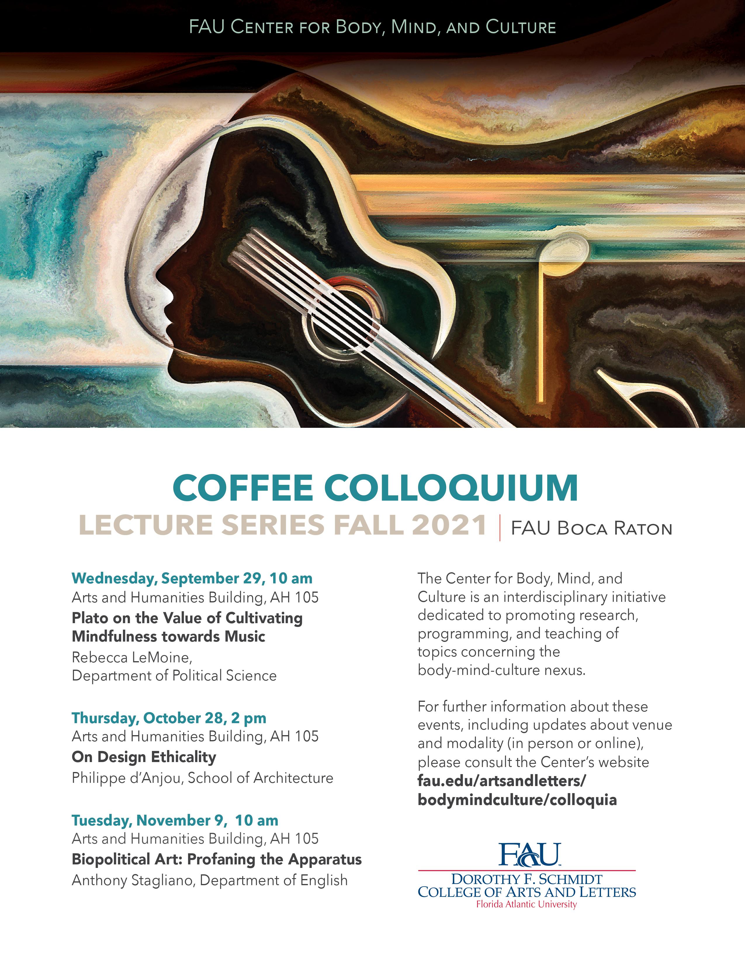 Coffee Colloquium Fall 2021