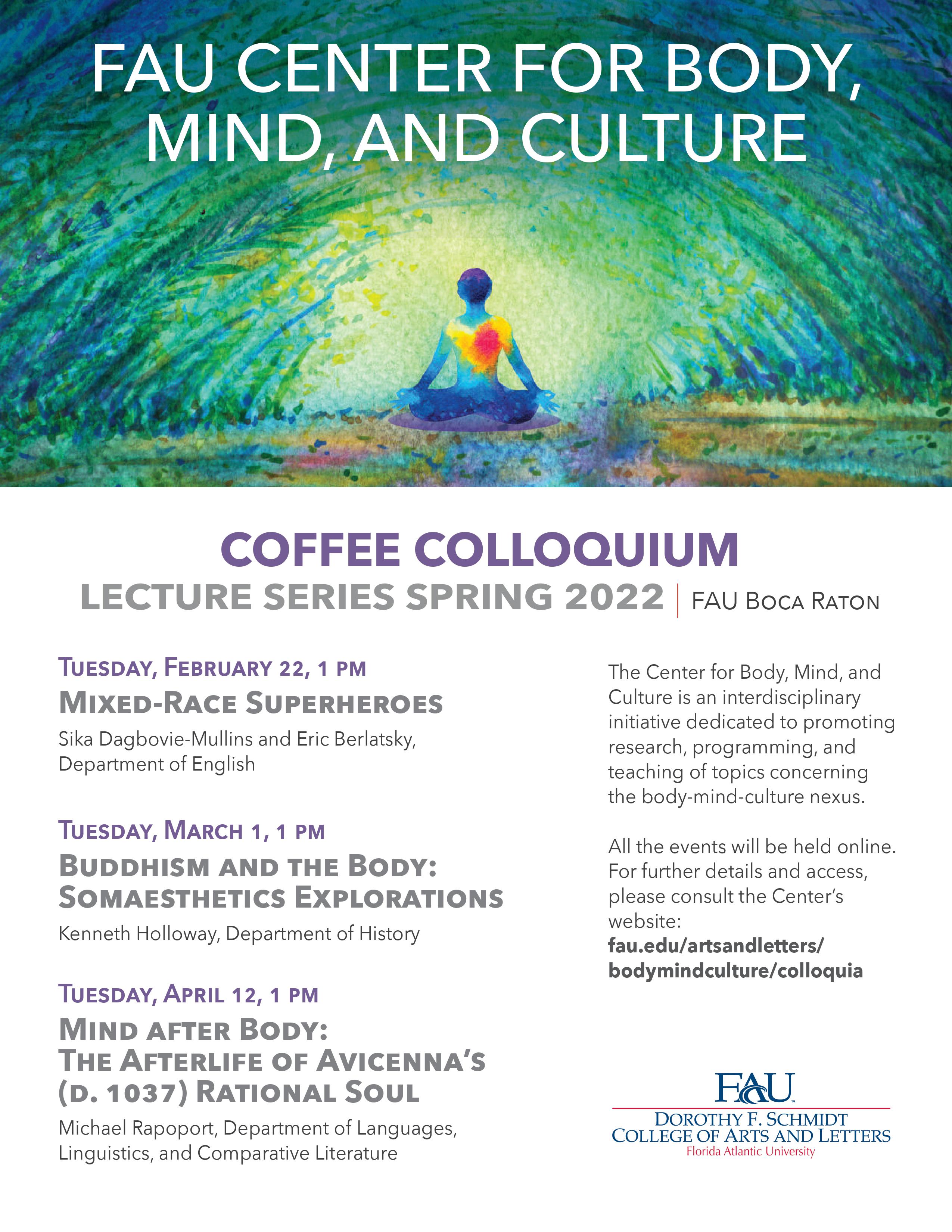 Spring 2022 Coffee Colloquium Poster