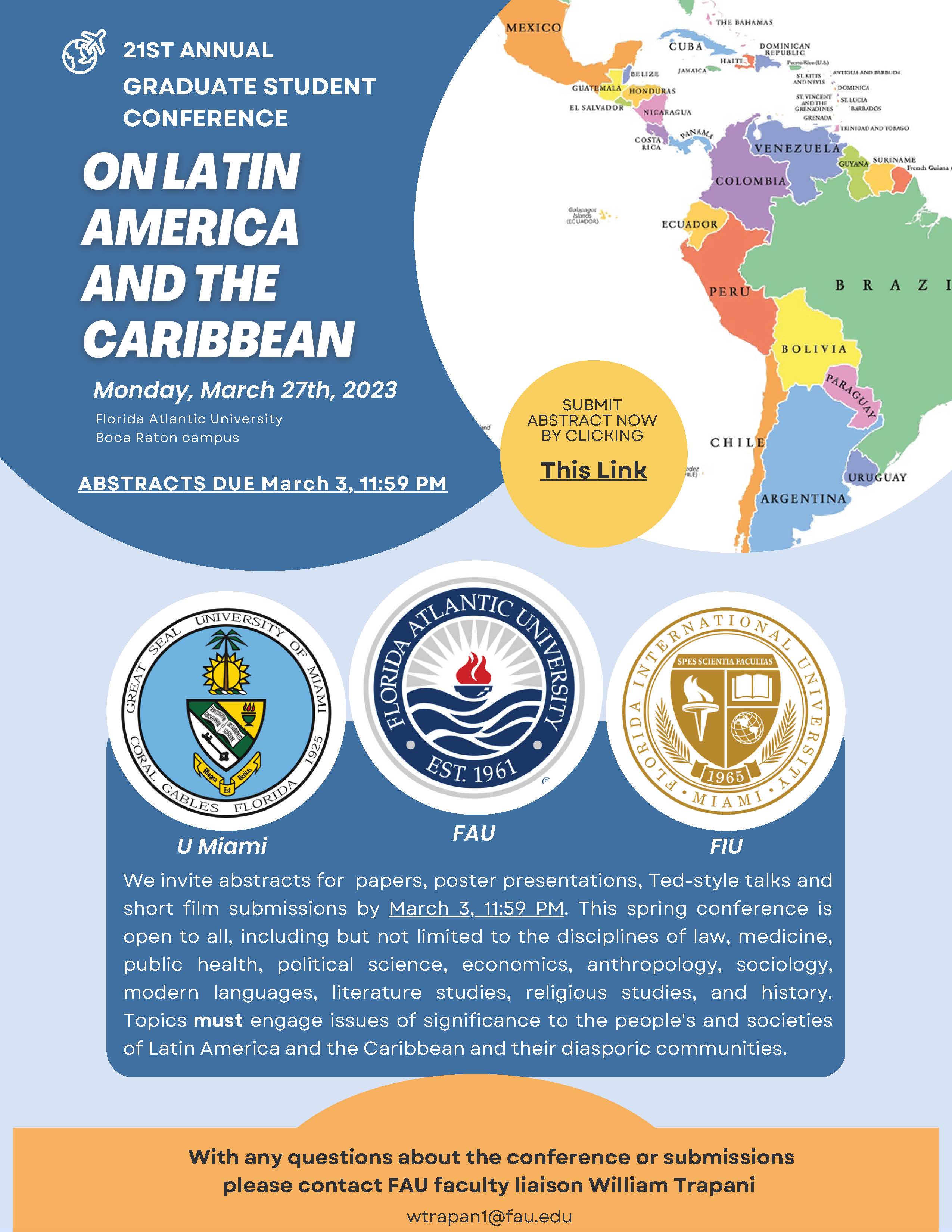 flyer for academic conference