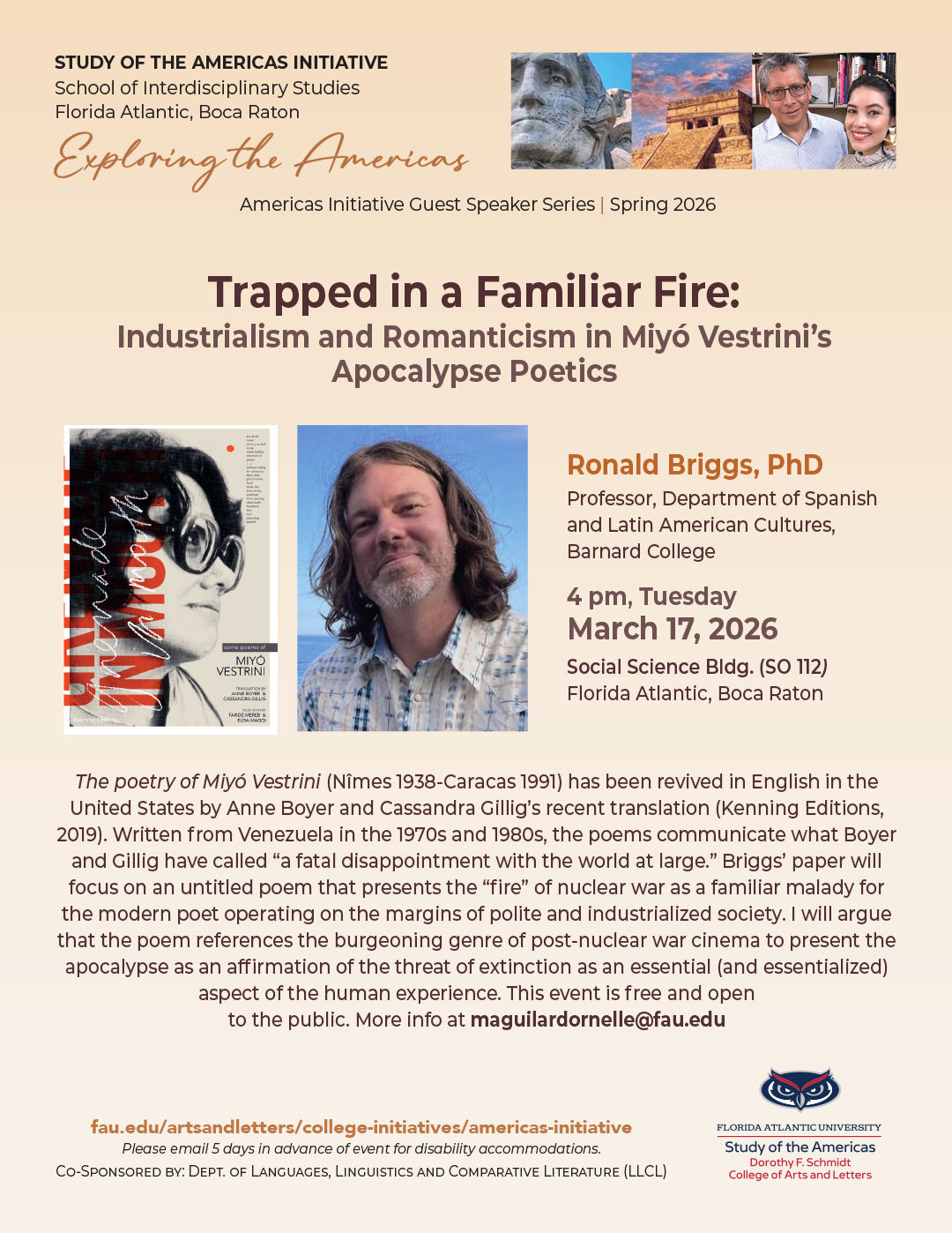 Ronald Briggs Guest Speaker