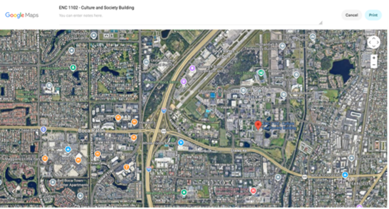 Map Parking Garage 2