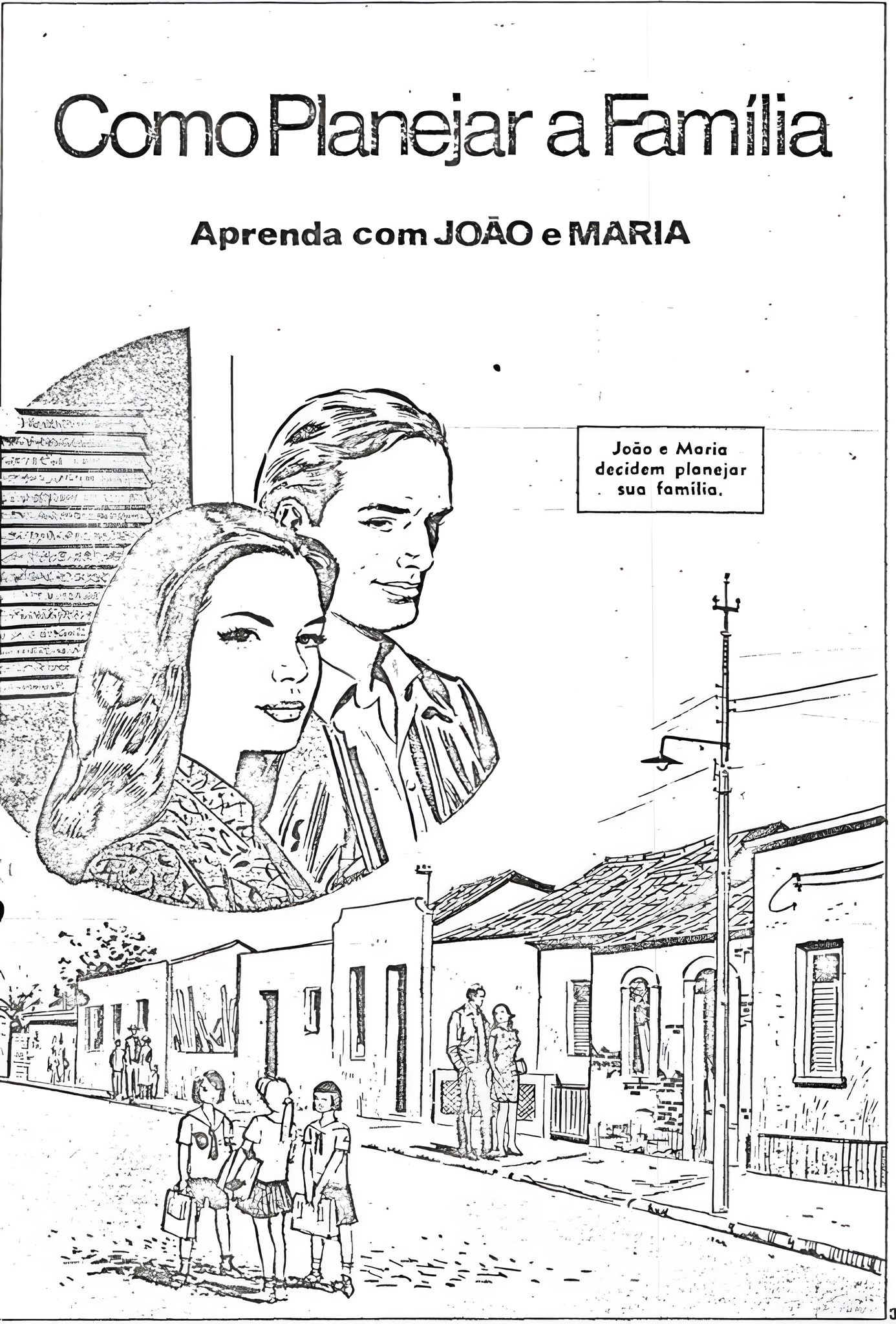 Cover of Family Planning Booklet from Brazil