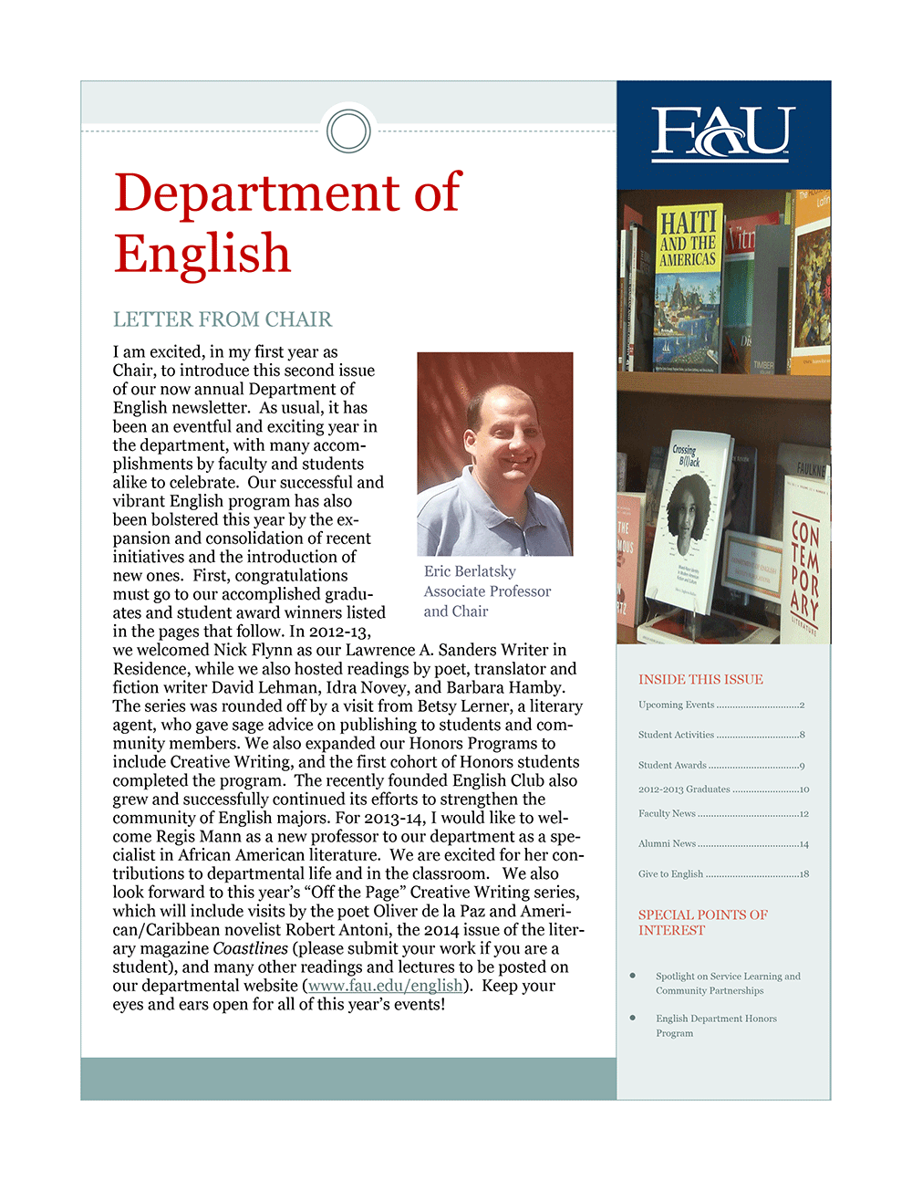 2013 English Newsletter image