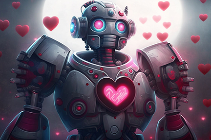 AI Robot in Love