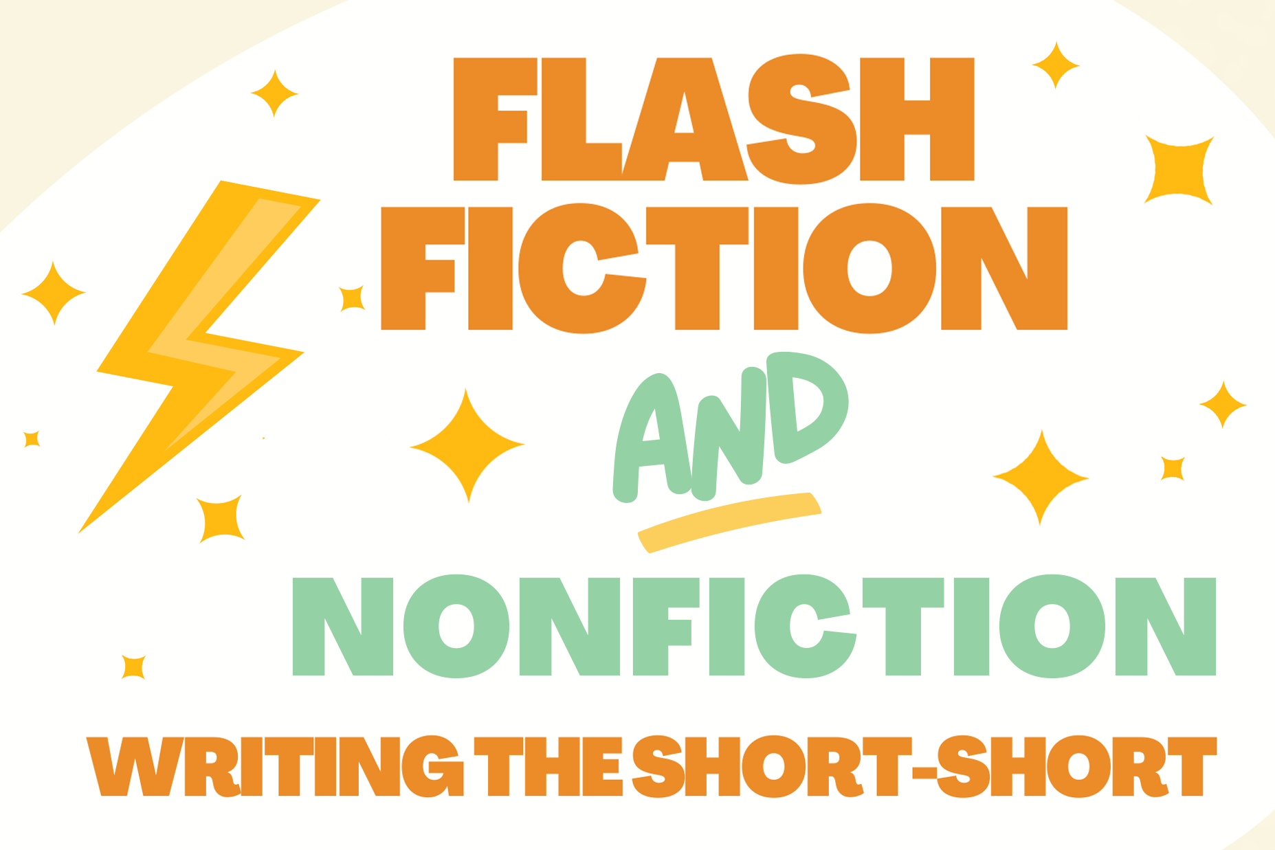Community Writing Workshop Flash Fiction and Non-Fiction