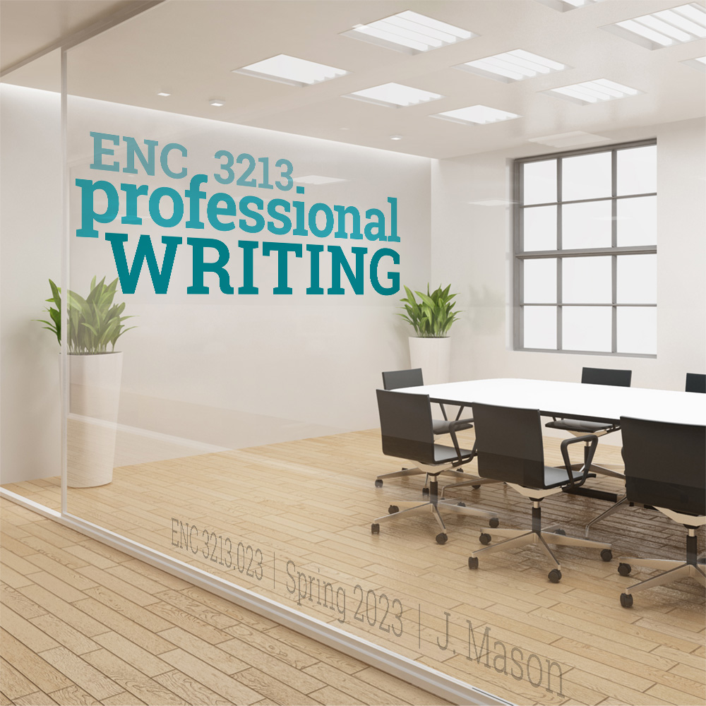ENC 3213, Spring 2023