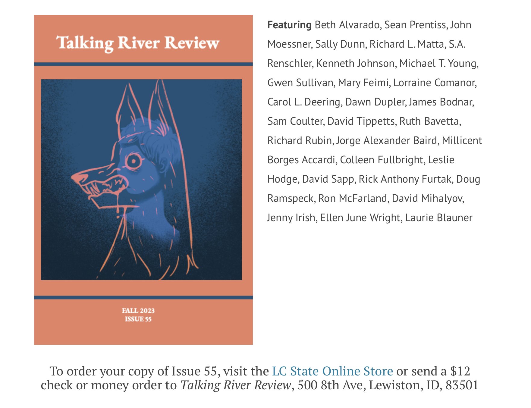 Talking River Review