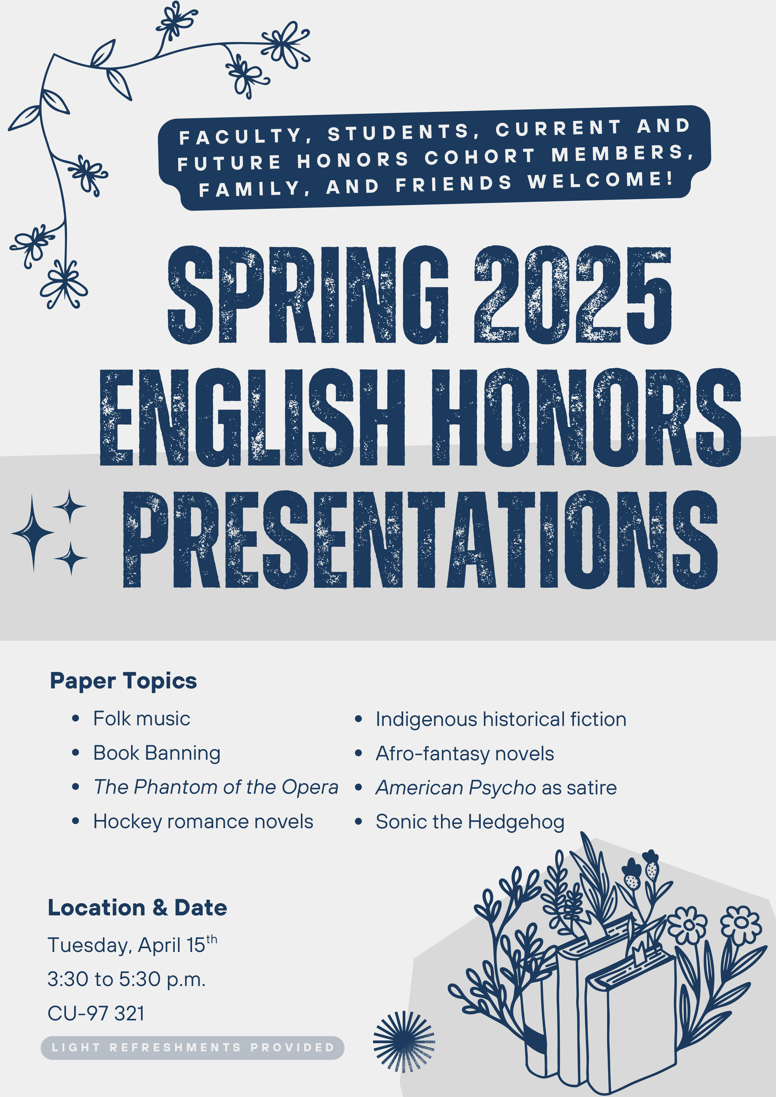 honors english presentations