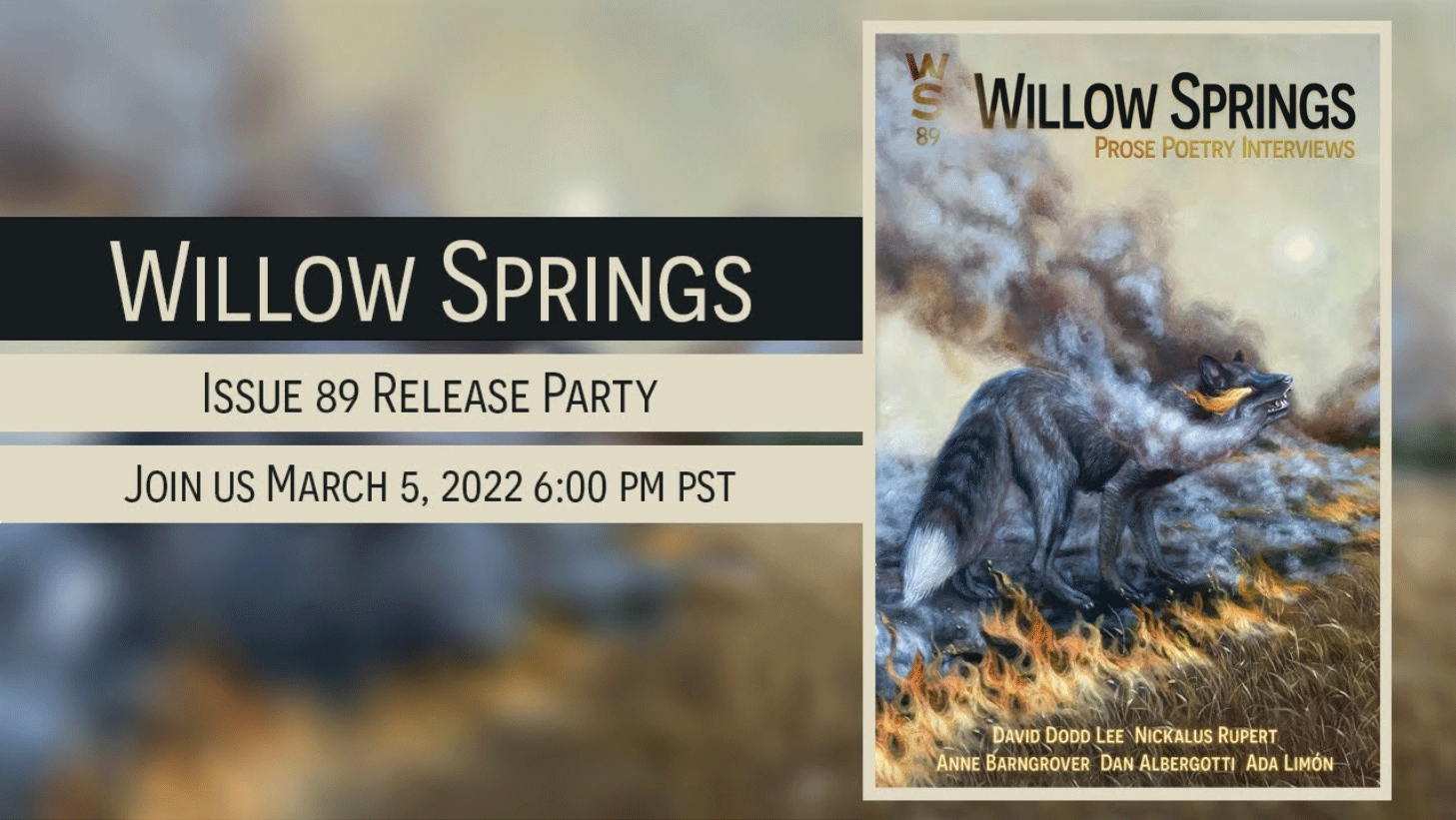 Willow Springs release party on YouTube