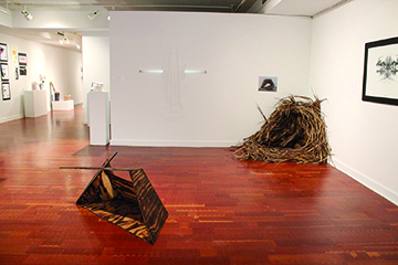 Opening reception of the Spring 2014 Juried Student Exhibition in the Ritter Art Gallery