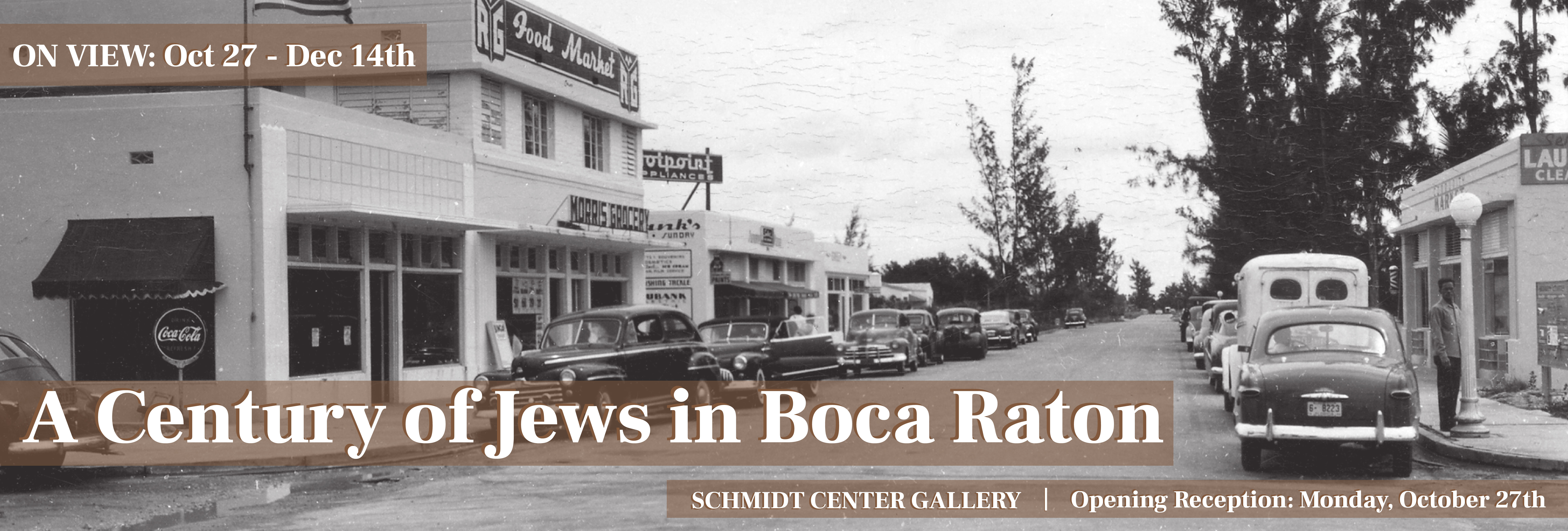 Banner for A Century of Jews  Exhibition