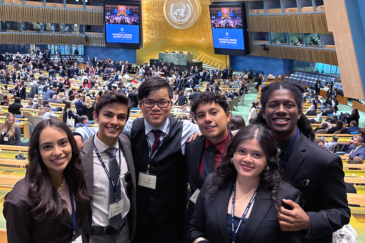 FAU’s Diplomacy Program Receives Second Place Award  at Model U.N. in New York City