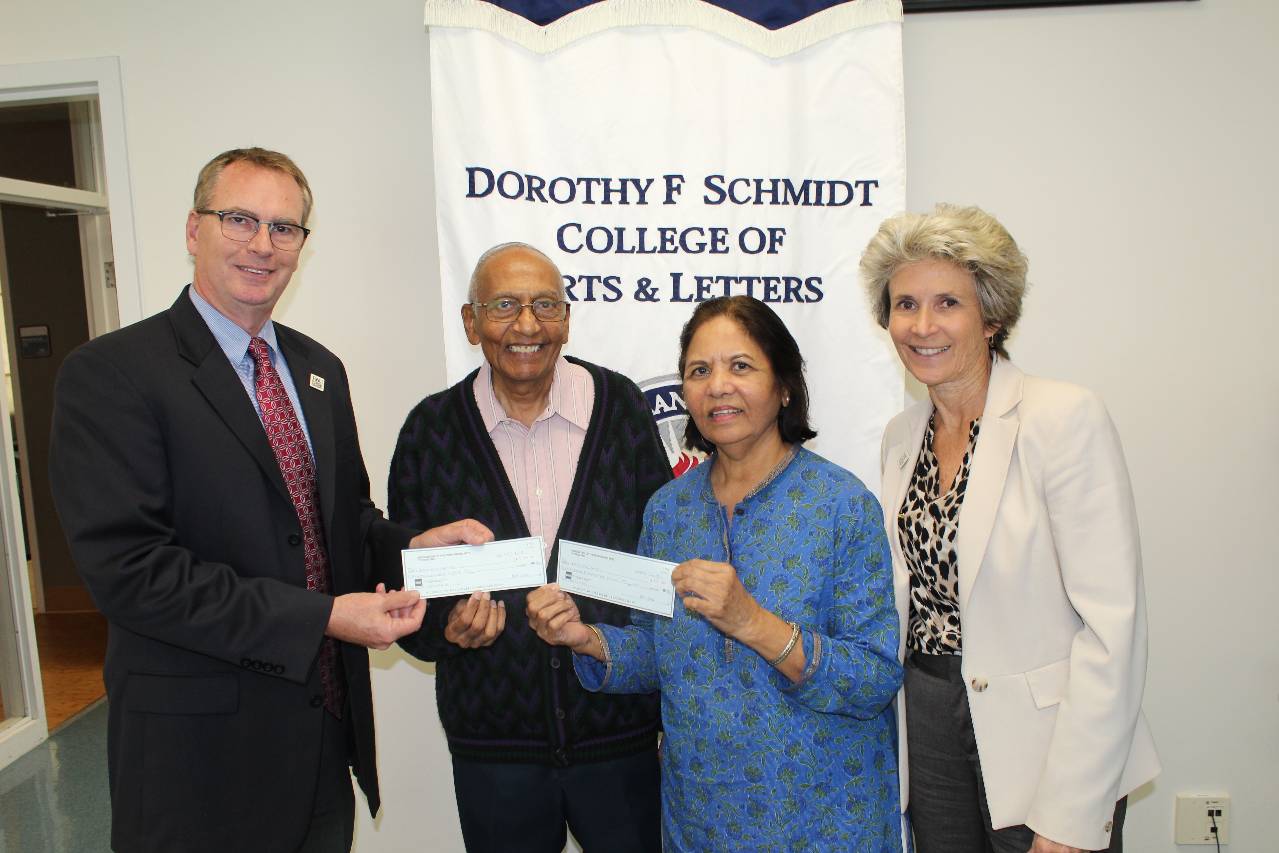 Gift Establishes Association of Performing Arts of India Legacy Fund at FAU