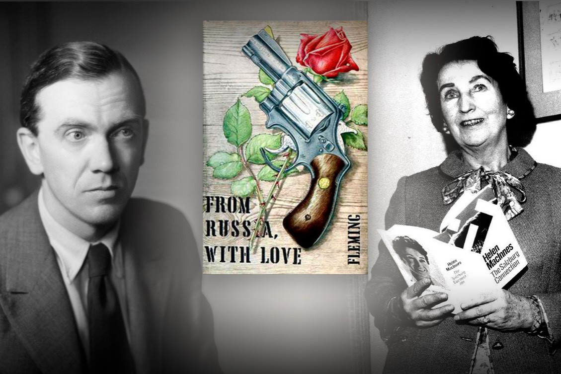 Graham Greene; Ian Fleming; From Russia With Love (1st edition, 1957); Helen MacInnes 