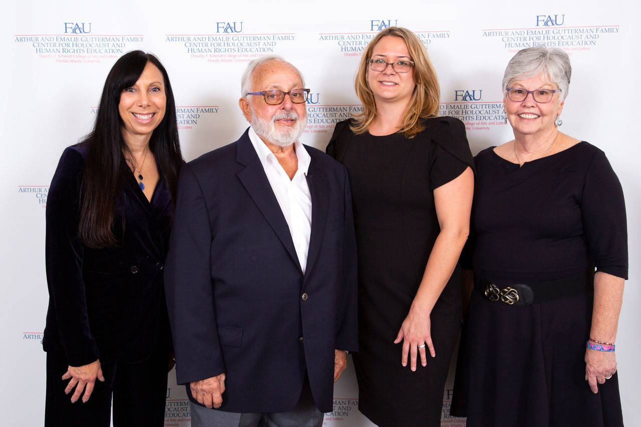 FAU’s Gutterman Family Center for Holocaust and Human Rights Education Dinner Honors Educators