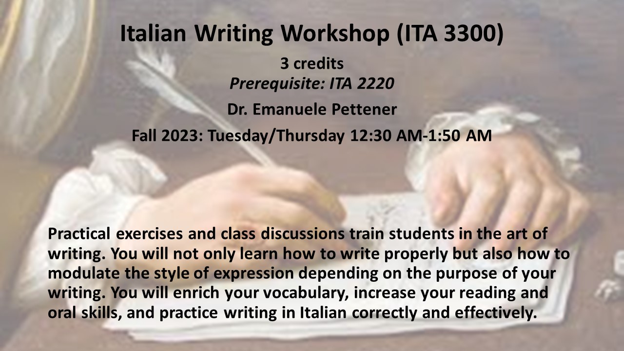 writing course