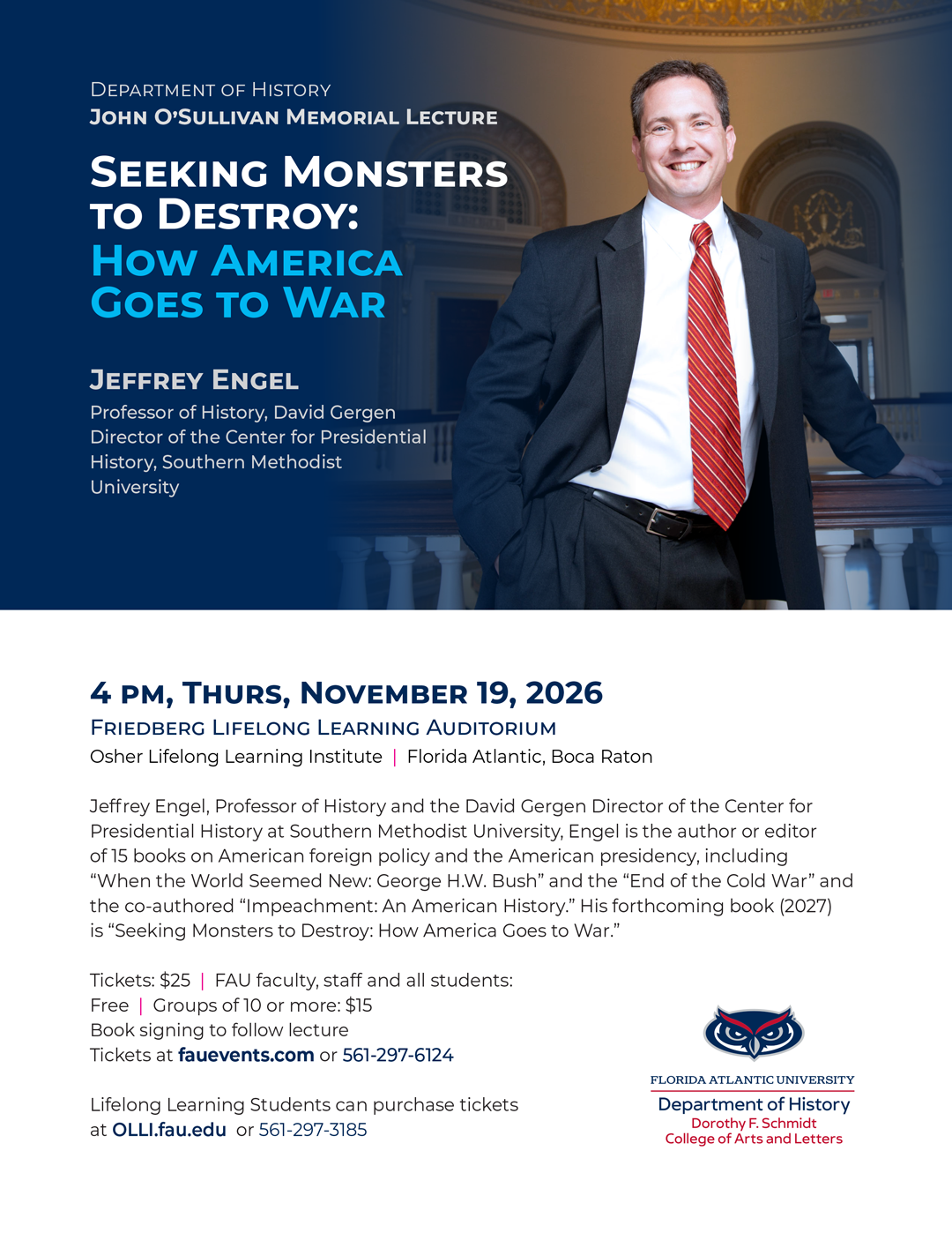 Jeffrey Engel flyer
