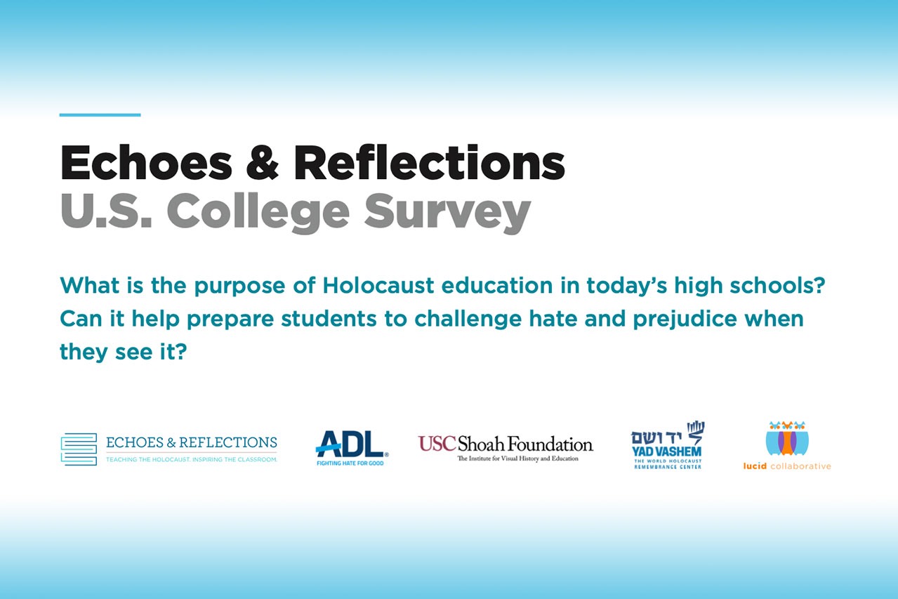 Survey of U.S. College Students Shows Holocaust Education is Effective