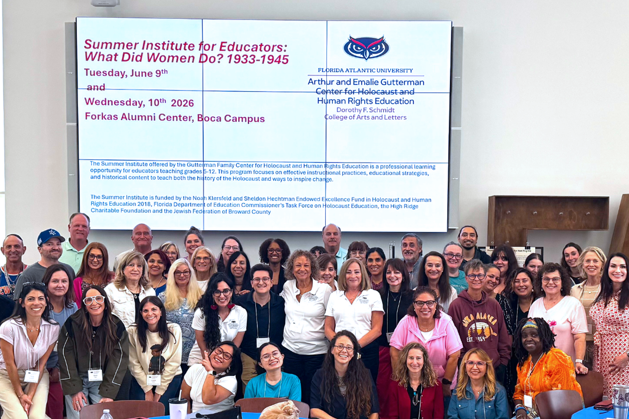 More Than 70 Educators Participate in FAU’s Holocaust Education Summer Institute