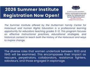 Summer Institute Flyer