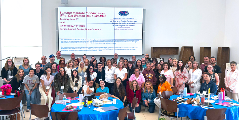 Group of Educators at the CHHRE's 2026 summer institute