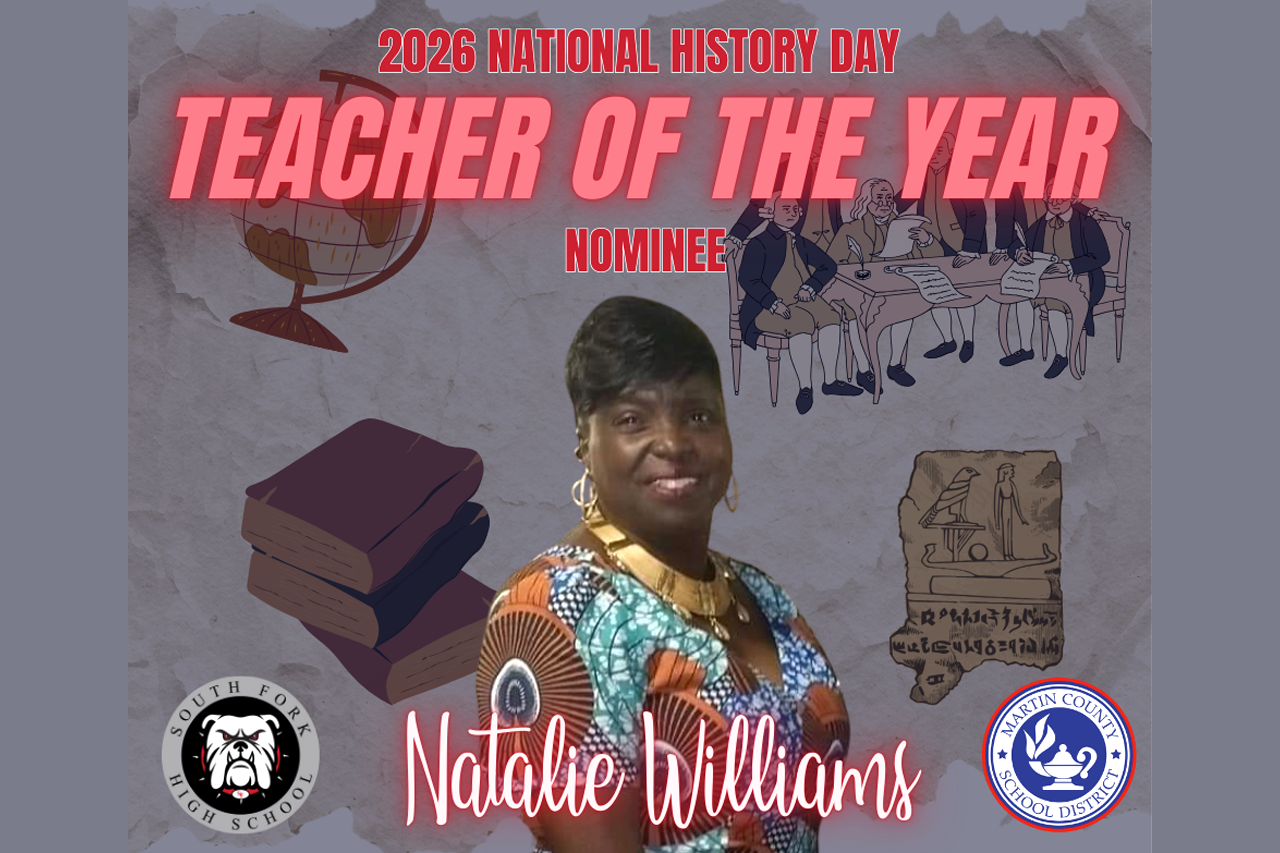 SFHS Educator Natalie Williams Named 2026 National History Day Teacher of the Year Nominee