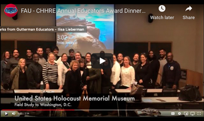Annual Educators Award Dinner Video 2019