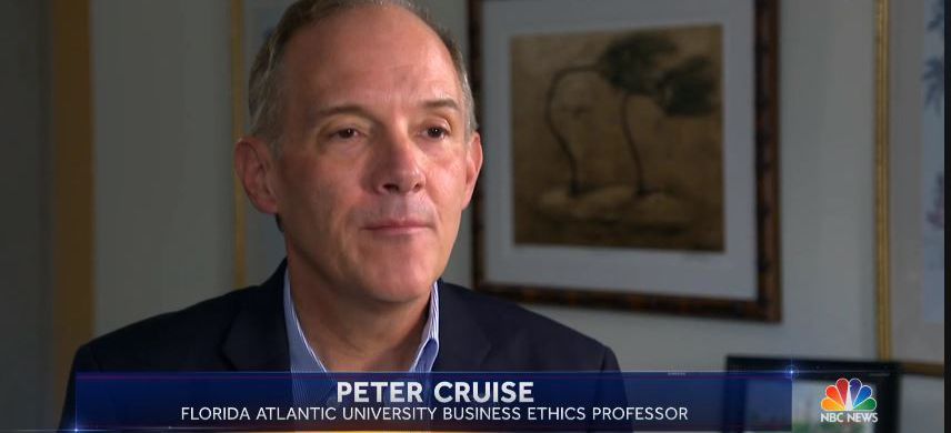 Peter Cruise, Ph.D., Featured on NBC Nightly News