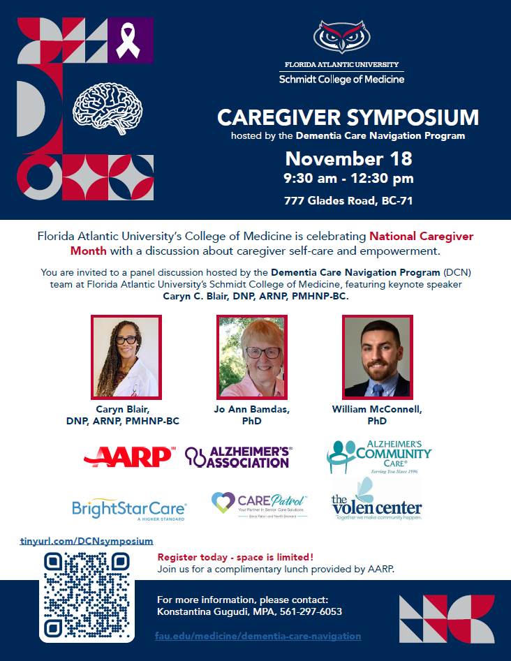 Caregiver Symposium Flyer